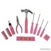 Petit Outil en rose avec mallette dans rose–Compact Rose Mallette à outils pour les femmes B0711LTB46